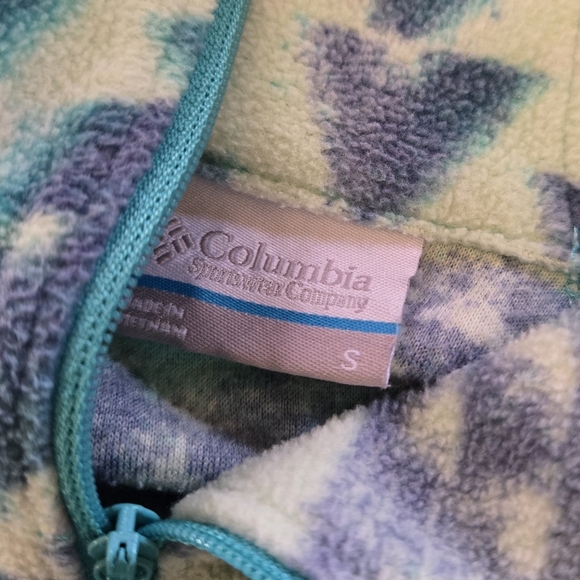 columbia fleece quarter zip - Picture 5 of 8